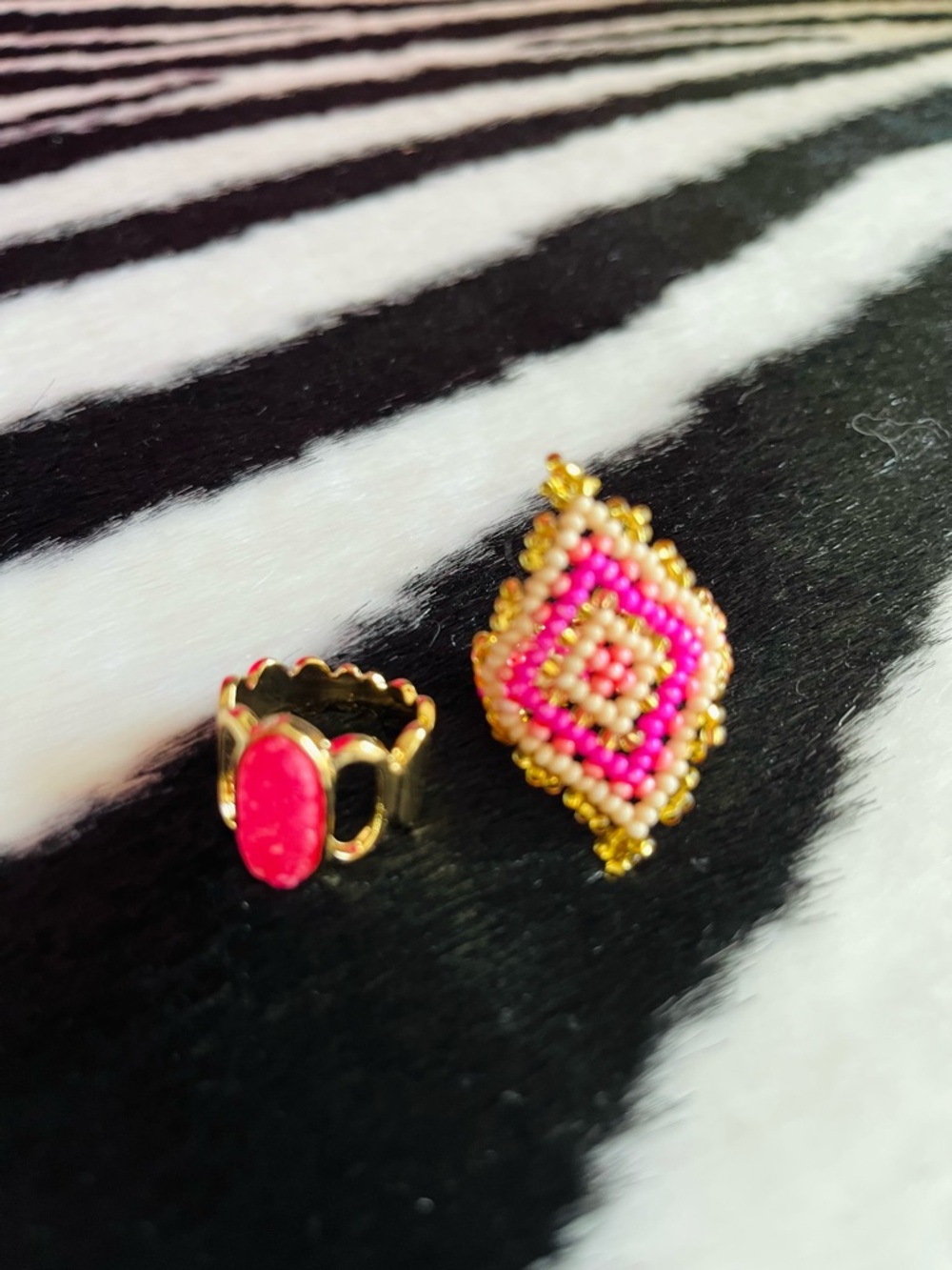 Two boho rings - Picture 2 of 5